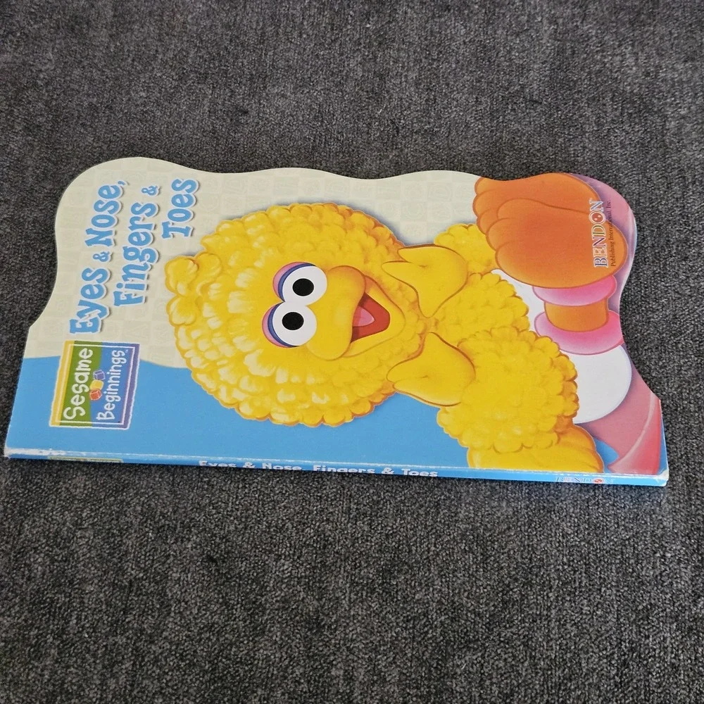 Sesame Beginnings: Eyes‎ & Nose, Fingers & Toes Board Book Children